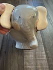 Demdaco Noah   s Ark Elephant Ceramic Coin Bank    piggy Bank      Collectible Euc