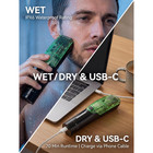 Professional Hair Clippers Cordless Beard Trimmer Men s Grooming Kit 4-in-1 Set