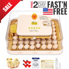 56 70 Egg Incubator For Hatching With Automatic Egg Turning Built-in Led Candler