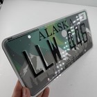 2022 Alaska Artistic License Plate Llw 446