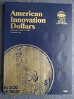 Set Of 2 Whitman American Innovation Dollars Coin Folder 2018-2029 Book