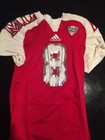 Game Worn Used Miami Red Hawks Football Jersey Adidas Size L  8