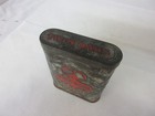Vintage Advertising  Empty Twin Oaks  Vertical Pocket Tobacco Tin   28-n