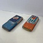 Rare Vintage 1950s 2 Different Tin Friction Cars Made In Japan Tn Nomura Company