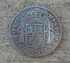 Coin 8 Real 1762 Spain Carolus Iii