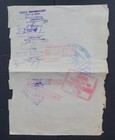 Romania - D  mbovi  a Cement Plant  now Fieni Cement  - 1927 - 5 Shares-rare deco-