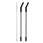 2pcs Stainless Steel Straws For 40oz Tumbler Cup - Replacement Straws Only