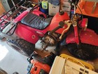 1985 Honda 200s 3-wheeler Red Motorcycle Runs Good Needs Tires And Brakes