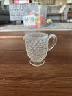 Vintage Fenton French Hobnail Opalescent  Creamer 3-1 4   tall