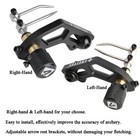 Archery Arrow Rest Adjustable Launcher Recurve Compound Bow Hunting Right Left