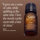 Saje Yoga Grounding Diffuser Blend  Essential Oils  Aromatherapy Oils