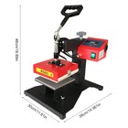 15x15cm Heat Press Machine Mutifuction  Digital Transfer Sublimation T-shirt