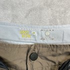 Mountain Hardwear Shorts Mens Large Brown Belted Hiking Nylon Outdoor Climbing