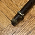 Antique Civil War Era Wooden Fife Flute - D - Made In Saxony