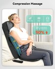 Snailax Shiatsu Neck And Back Massager With Heat  Upgraded Massage Chiar Pad