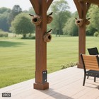 U-shape Post Base Holder  Wet Concrete Fence Post Holder wet Concrete Foundation