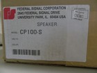Federal Signal Cp100-s Speaker Nos