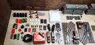 Vintage Lionel Train Lot Track Trestles Controllers Transformer Signs Paper Work