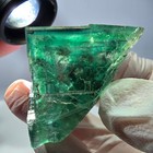 Phantom Fluorite Cube Specimen  Parquetted Green Purple Okorusu  Namibia
