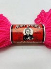 Vintage Aunt Lydia s Heavy Rug Yarn Cerise  0115 New 60 Yards