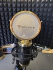 Rockville Rcm02 Pro Studio Recording Condenser Microphone Mic shock Mount Gold