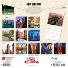 New York City   2026 12x24   hanging  Square Wall Calendar   Plastic-free