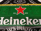 Green Heineken Rubber Bar Runner Drip Mat No Spill 23 5 X 7 5 Inches Beer 