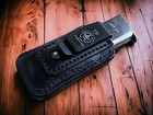 Made In Usa - Leather Molded Magazine Holder Belt Clip  Wear On Either Side