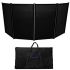 Dj Package W black Facade 2  Totem Lighting speaker Stands 2  Tv Stands dj Table