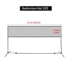 Badminton Net Sports Outdoor Indoor - Portable Badminton Badminton Net 20x2 5ft