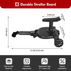 Universal Stroller Board With Removable Seat-2-in-1 Sit   Stand Baby Stroller