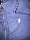 Polo Ralph Lauren Jacket Boys Size 4   4t Navy Blue Cotton White Pony Preppy