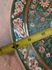 Turkish Handpainted Flowers Plate Kutahya Turkey 12  Chip On Back