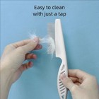 Flea Comb With Rubber Handle  Flea And Tick Comb For Dogs   Cats  Fine Tooth Dog