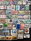 Canada Used Stamp Lot Of 100 Vintage All Different Stamps Hand Sorted 1899-1986