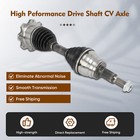 Pair Front For Chevy Silverado 2500 3500 Hd 2011-2019 6 0l 6 6l Cv Axle Shaft