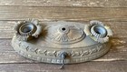Antique 2 Light Brass Ceiling Light Fixture 1910s 1920s 1930s