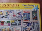  white Mountain Vintage U s  Stamps   1000 Piece Puzzle - Used - Complete