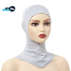 Muslim Neck Cover Head Scarf Inner Hijab Caps Islamic Underscarf Ninja Scarf Hat