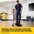 Rubbermaid Commercial Products Lobby Pro Dust Pan Black Long Handle