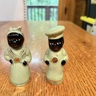 Rare Antique American Pottery Pie Vent Set