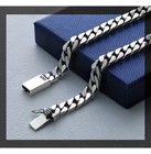 Real Solid 925 Sterling Silver Miami Cuban Link Chain Necklace Men Women 7-15mm