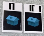 Monopoly Ultimate Banking Game Replacement Parts Pieces-brown Property Cards