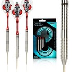 90  Vhd Steel Tip Tungsten Darts Set  Pro Barrel Style  Extra Flights   Shafts 