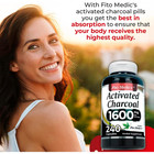 Activated Charcoal Vegan Capsules 1600mg 240 Absorbent Ultra High Absorption Us 