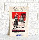 1959 Vintage Meena Kumari Jagir Hindi Film Bollywood Wall Print Paper Props P55