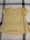 2 Antique Vtg Baby Infant Cotton Dresses    40   s