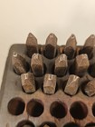 Mecco Safety Vintage 3 32    Capital Letters Steel Stamp Punch Set Missing A Few 