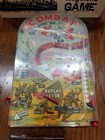 Vtg  1950 s Louis Marx Toys Combat Bagatelle Pinball Style Game In Original Box 