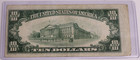 1950 Us  10 Dollar Bill C Philadelphia Federal Reserve Note Print Shift Error 